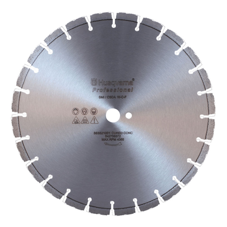 Husqvarna 542758252 Professional F920C 18-Inch Diamond Blade For Cured Concrete