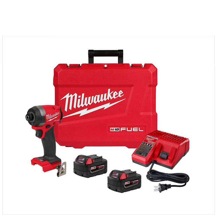 Milwaukee 2953-22 M18 FUEL 1/4-Inch Hex Impact Driver Kit