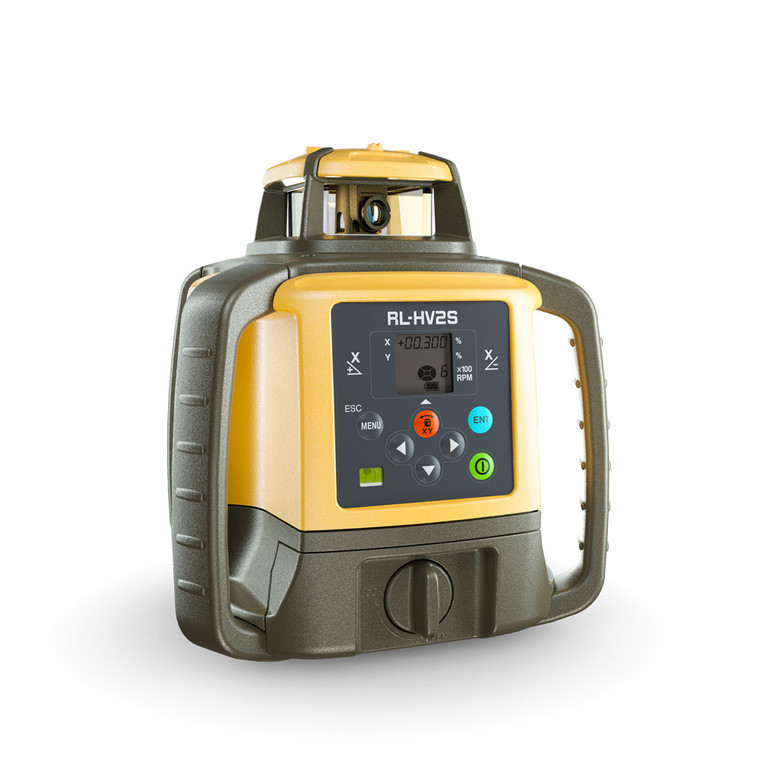 Topcon RL-HV2S Multi-Purpose Laser with LS-80L Receiver with D-Batteries