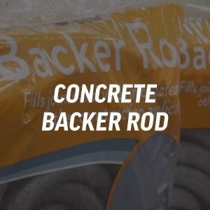 Concrete Backer Rod