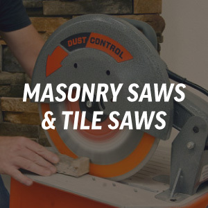 Masonry Saws & Tile Saws