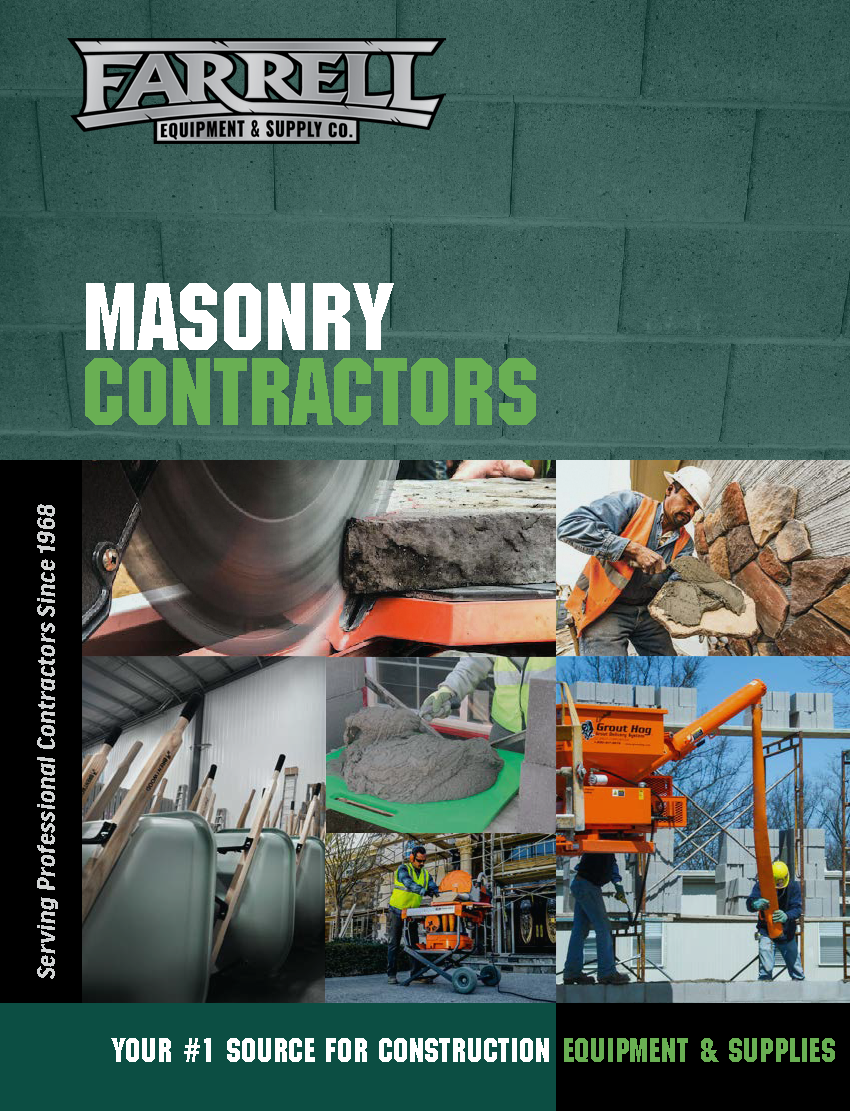 Concrete & Masonry Supplies - Masonry Supplies - Masonry Line & Accessories  - Page 1 - Farrell Equipment & Supply