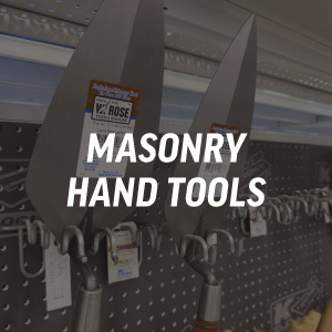 Masonry Hand Tools