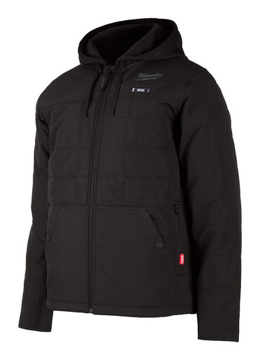 Milwaukee 205B-212X M12 Heated AXIS Black Hooded Jacket Kit - 2XL