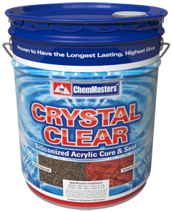 ChemMasters F1335.05 5-Gallon Pail Crystal Clear Siliconized