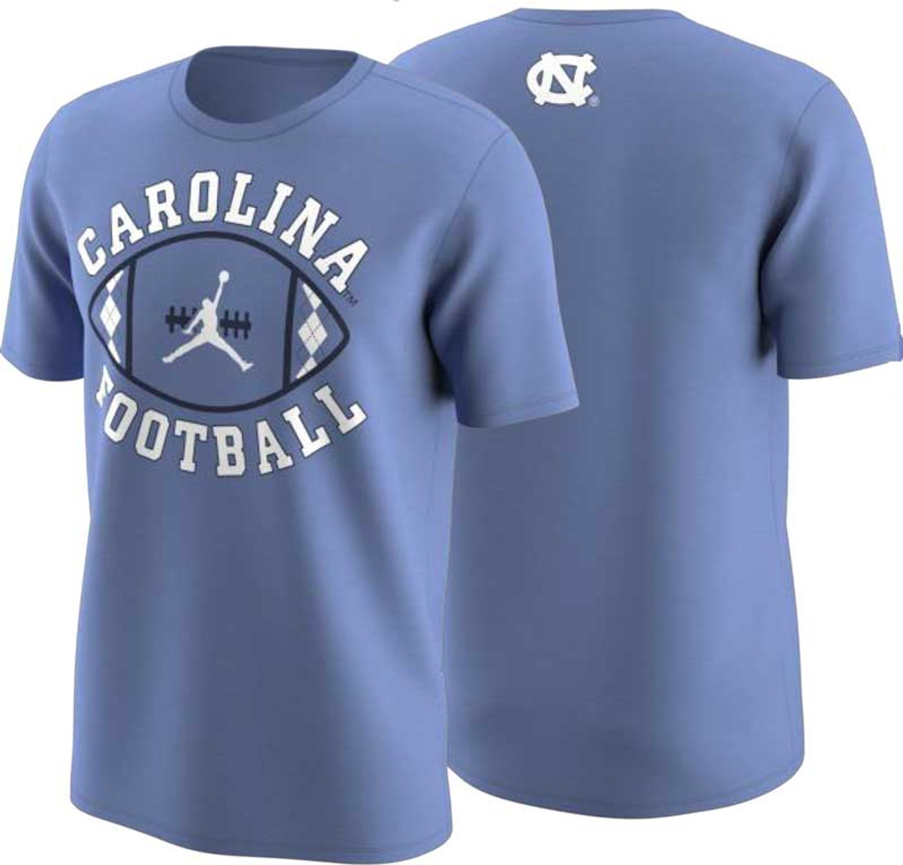 carolina blue jordan shirts