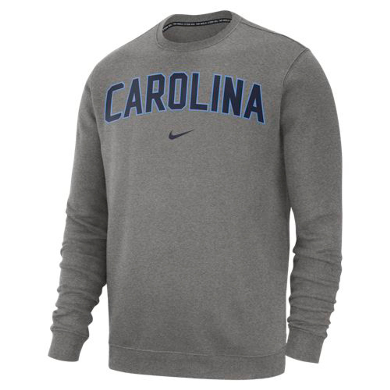 Nike Carolina Fleece Club Crew - Carolina Blue Arc Carolina