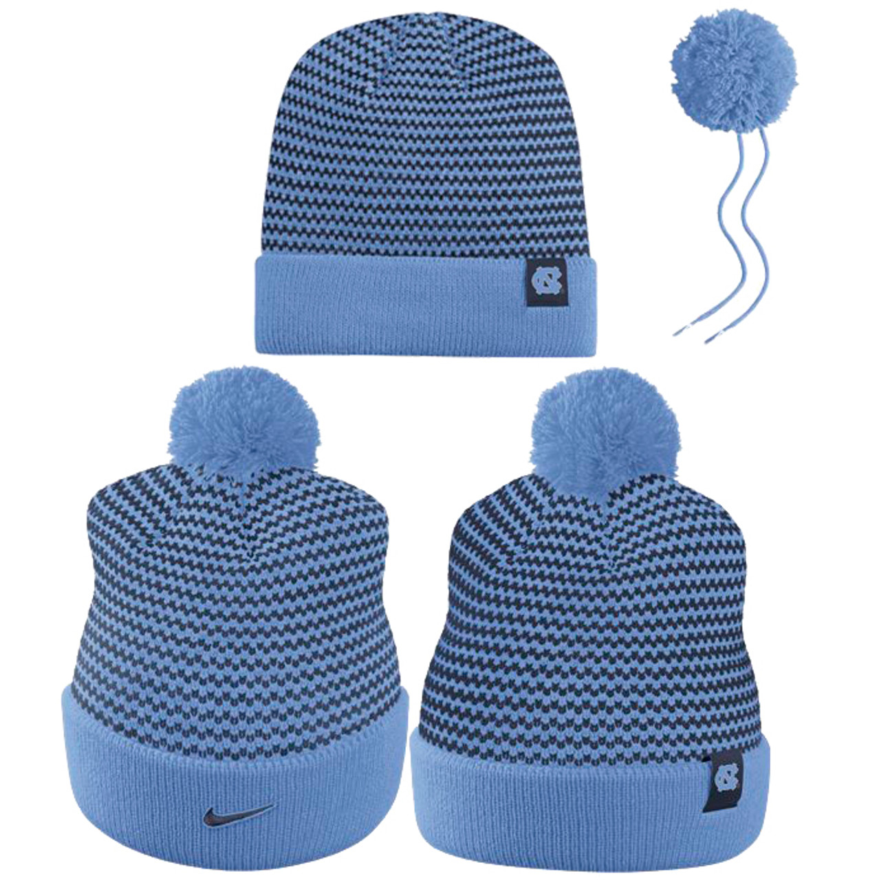 nike striped beanie