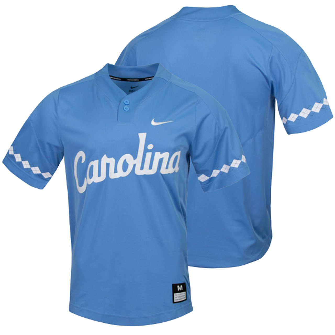 2019 Nike Carolina Baseball Jersey - 2 