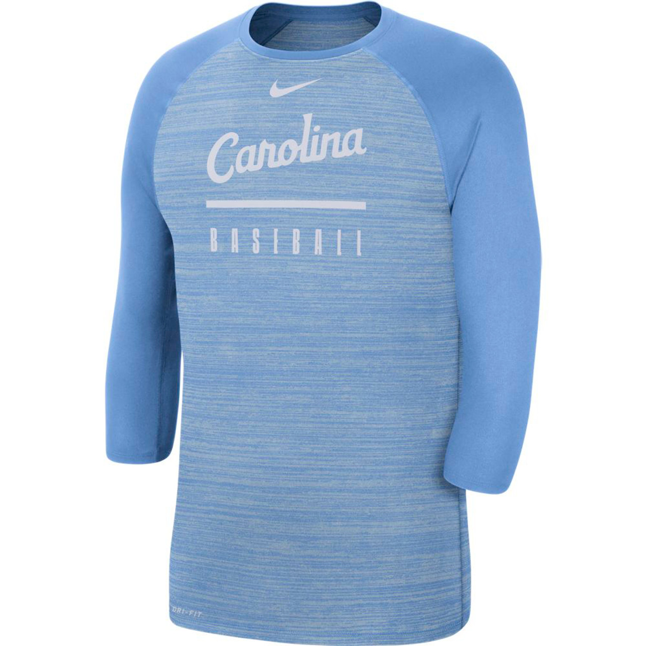 blue baseball tee