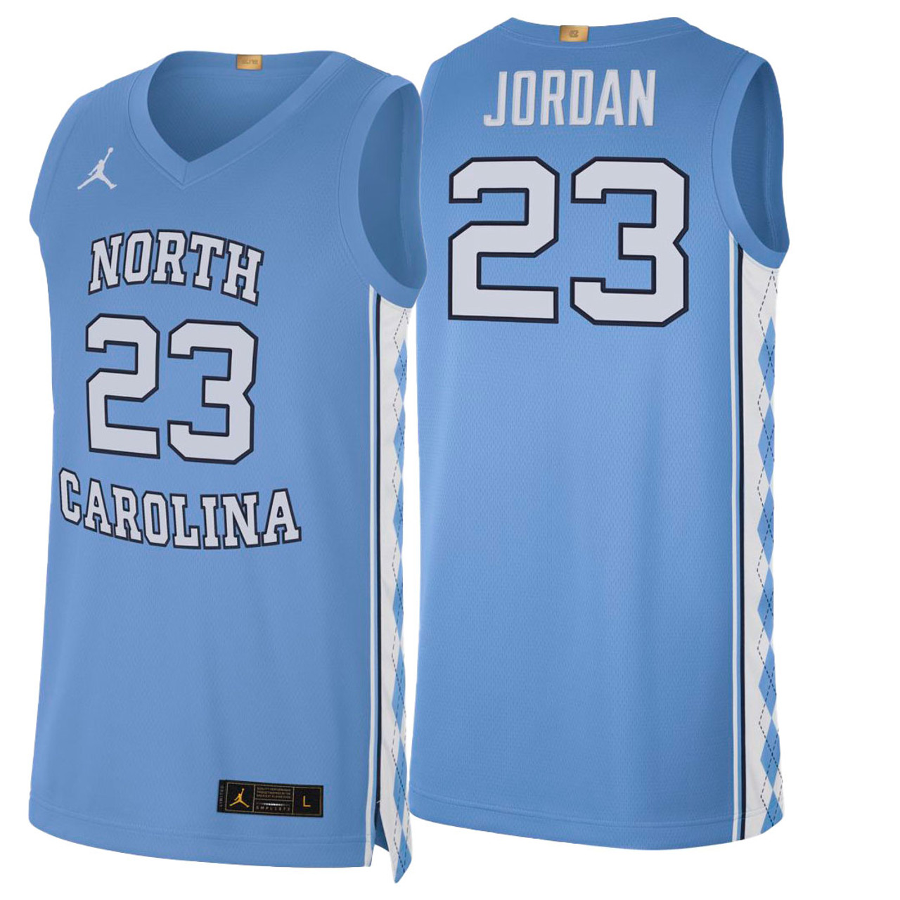 carolina blue jordan jersey