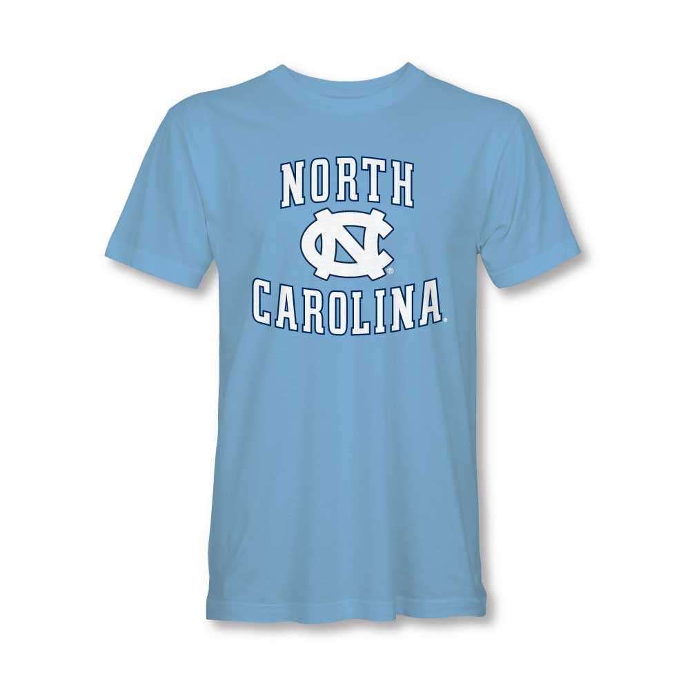 North NC Carolina Tee Shirt - Carolina Blue