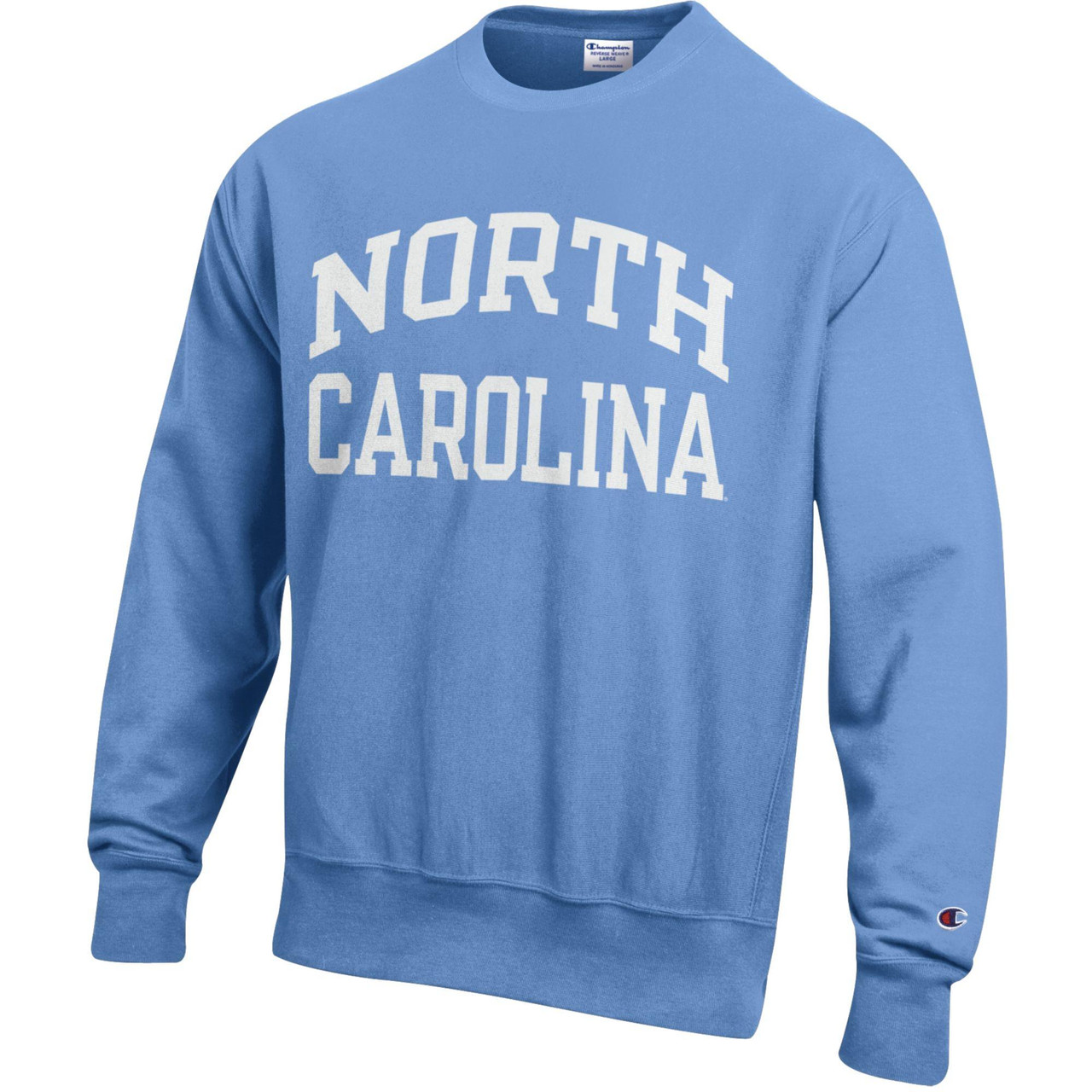 Champion Traditional North Carolina Reverse Weave Crew- Blue