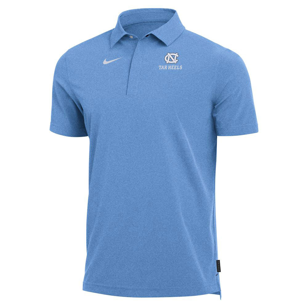 Nike Carolina Coach DriFit Polo Carolina Blue