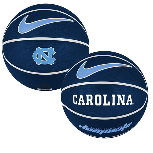 Nike Versa Tack Full Size Rubber Basketball - Navy NC Carolina