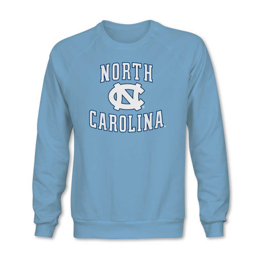 North NC Carolina Crew Sweatshirt - Carolina Blue
