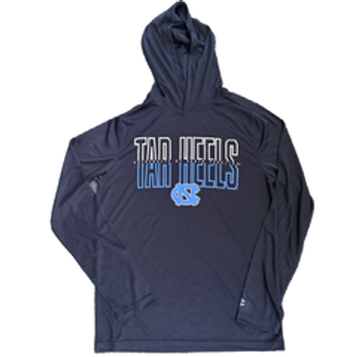 Champion Lightweight Hoody Tee - Navy Tall Tar Heels