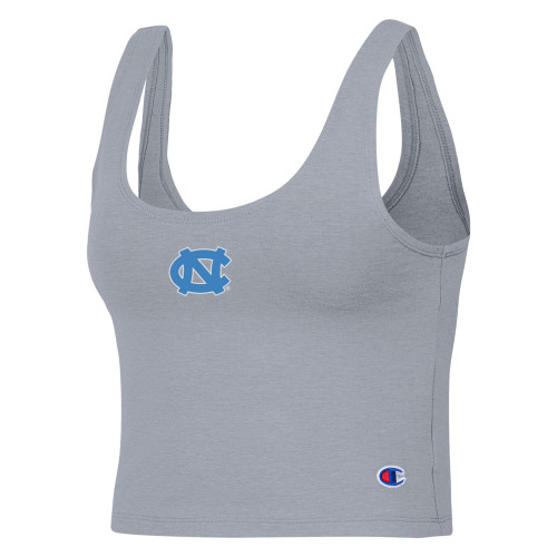 Women's Champion NC Scoop Neck Tank- Oxford Heather