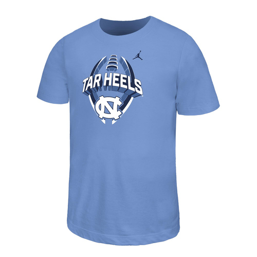Nike BOYS Abstract Football Tar Heels Tee