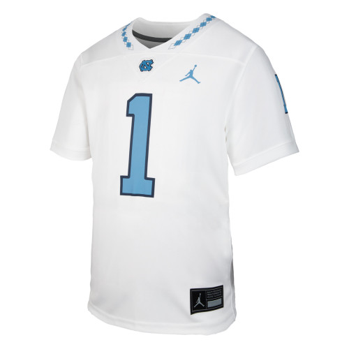 Youth Nike #1 Football Jersey- WHITE