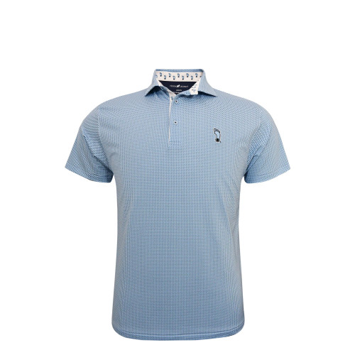 Horn Legend Cross Ways Polo - Blue 