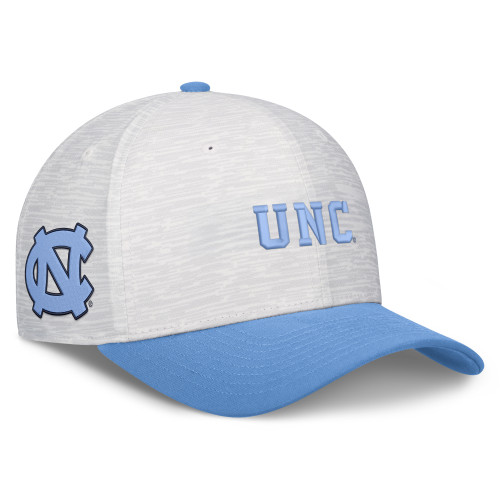 Nike Block UNC Camo Lines Hat - White and Light Grey