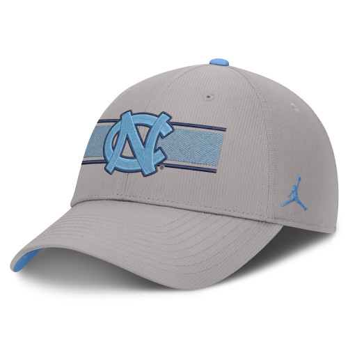 Nike Lines Blue Interlock NC Hat - Grey