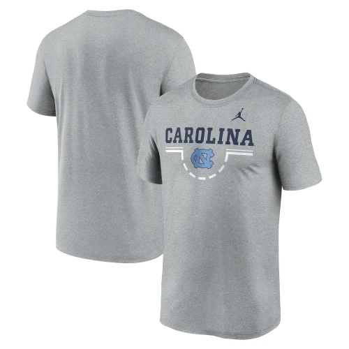  Nike Half Ball Basketball Performance Tee - Dark Grey Heather