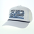 Legacy North Carolina Tar Heels Roadie Trucker w/Rope- White