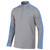 Champion Color Blocked 1/4 ZIP Grey/Blue
