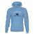 Carolina Faded Sport Hood - Football