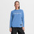  Nike Women's Quilted Baseball Top - Blue
