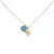 Color Shout UNC Football Charm Necklace