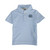  Garb Youth UNC Carson Striped Polo- Carolina Blue/White