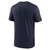 Nike Half Ball Basketball Performance Tee - Navy