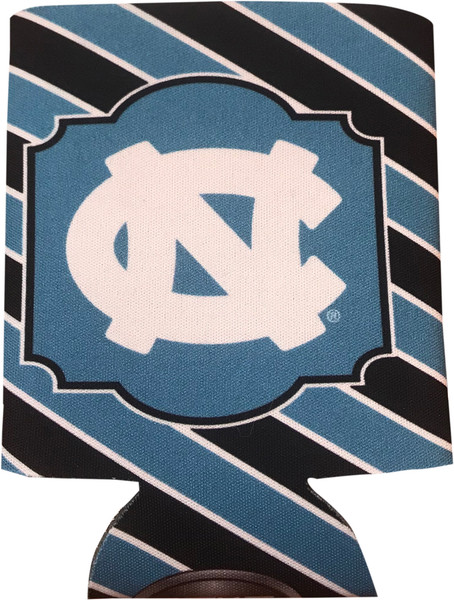 JayMac Diagonal Stripe Coozie with White NC