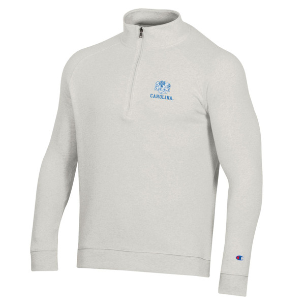Champion Triumph Fleece Raglan 1/4 Zip w/Vault Ram Carolina- Oatmeal