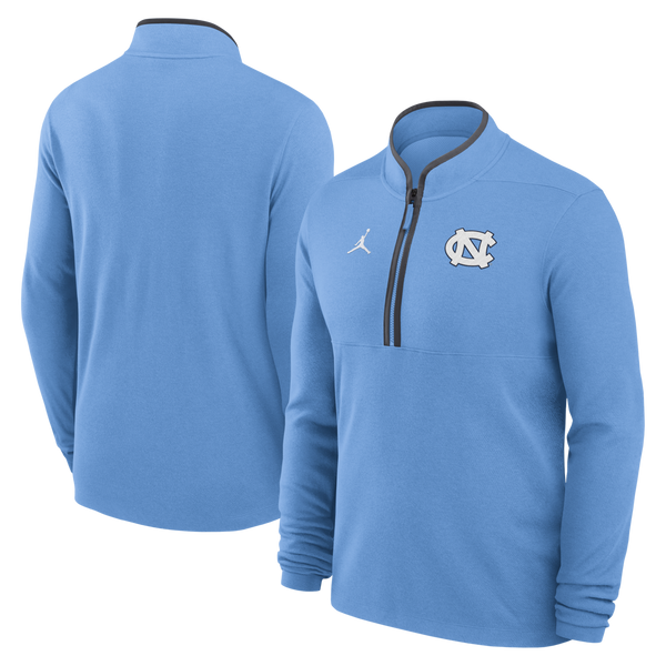 Nike NC Victory 1/2 Zip- Blue w/Grey Trim