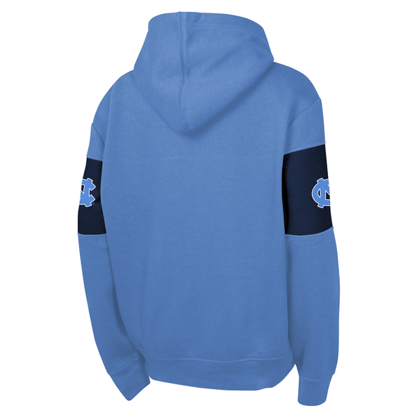 YOUTH Gen2 Carolina Tar Heels Big Navy Stripe Hood