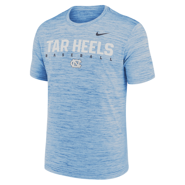 Nike Tar Heels Baseball Championship Glory Tee- Valor Blue Heather