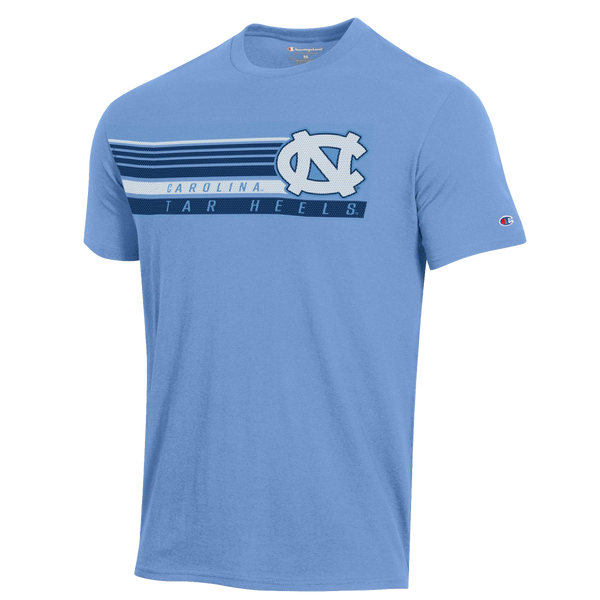 Champion Stadium NC Stripes Tee- Blue