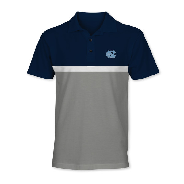 Sport-Tek Tri Color Polo (Navy/White/Grey) LC NC HP