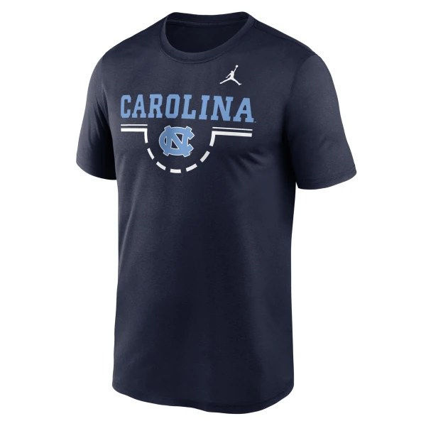 Nike Half Ball Basketball Performance Tee - Navy