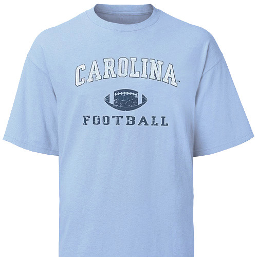 Youth Carolina Football tee shirt - faded design