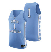 2016 Nike AUTHENTIC Basketball Jersey Carolina Blue #1