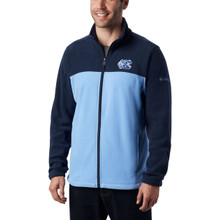 Carolina Columbia Flanker III Fleece Jacket - Carolina Blue & Navy