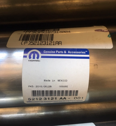 52123121AA New OE Mopar DRIVESHAFT - Ptos and Pumps
