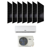 EG4 R32 12k Hybrid Mini Split Kit with Boviet 385W Monofacial Panels