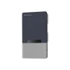 LG Energy Solution SHB-G1 9.6 kW AC-coupled inverter for residential solar and battery energy storage systems, wall-mounted with integrated LED status display on a white background.
