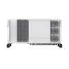Solis Commercial Inverter Facing the back of the unit and on a White Background. 
